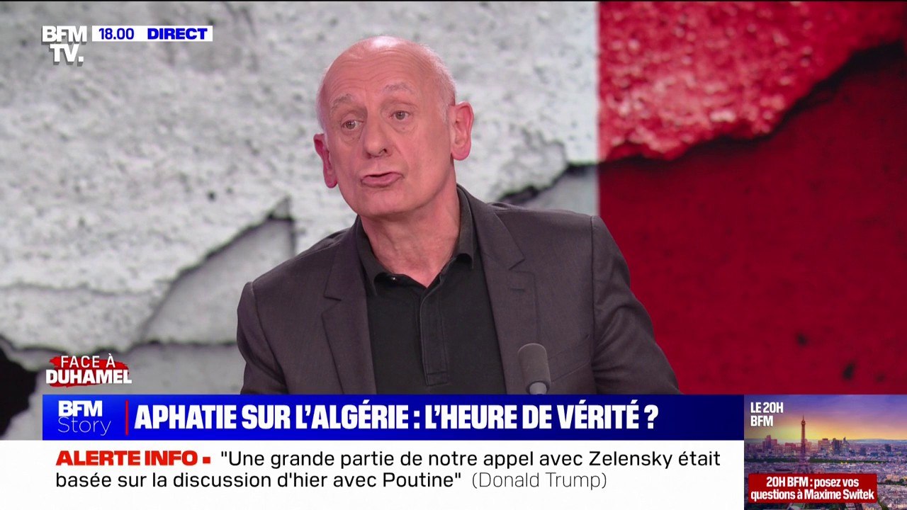 Comparaison entre la colonisation en Algérie et Oradour: "Je comprends que j'ai blessé", reconnaît Jean-Michel Aphatie