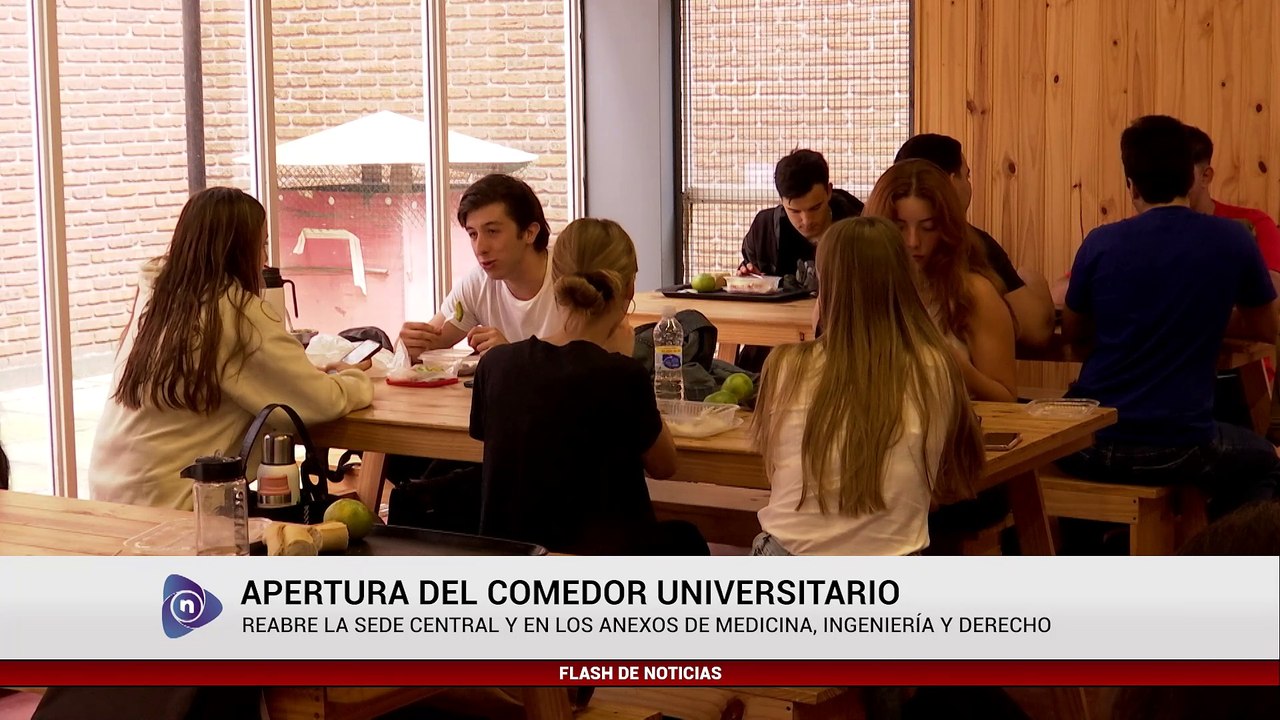 APERTURA DEL COMEDOR UNIVERSITARIO