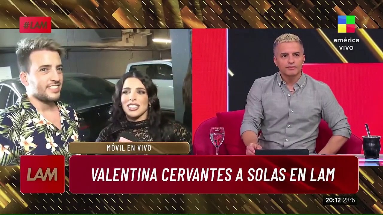 Valentina Cervantes RECONCILIADA con Enzo Fernández
