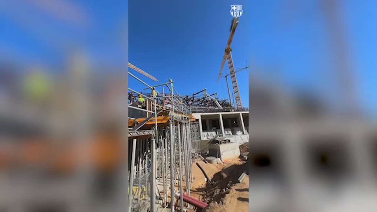 El Barça publica las últimas novedades de la obra del Spotify Camp Nou y hay disparidad de opiniones