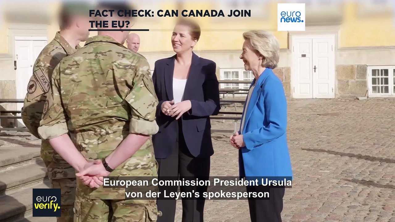 Fact check: Can Canada apply to join the EU?