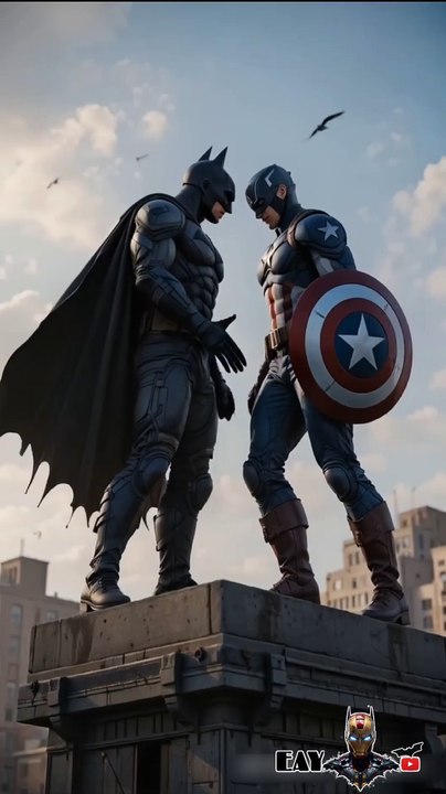 Batman Vs Captain Amerika US