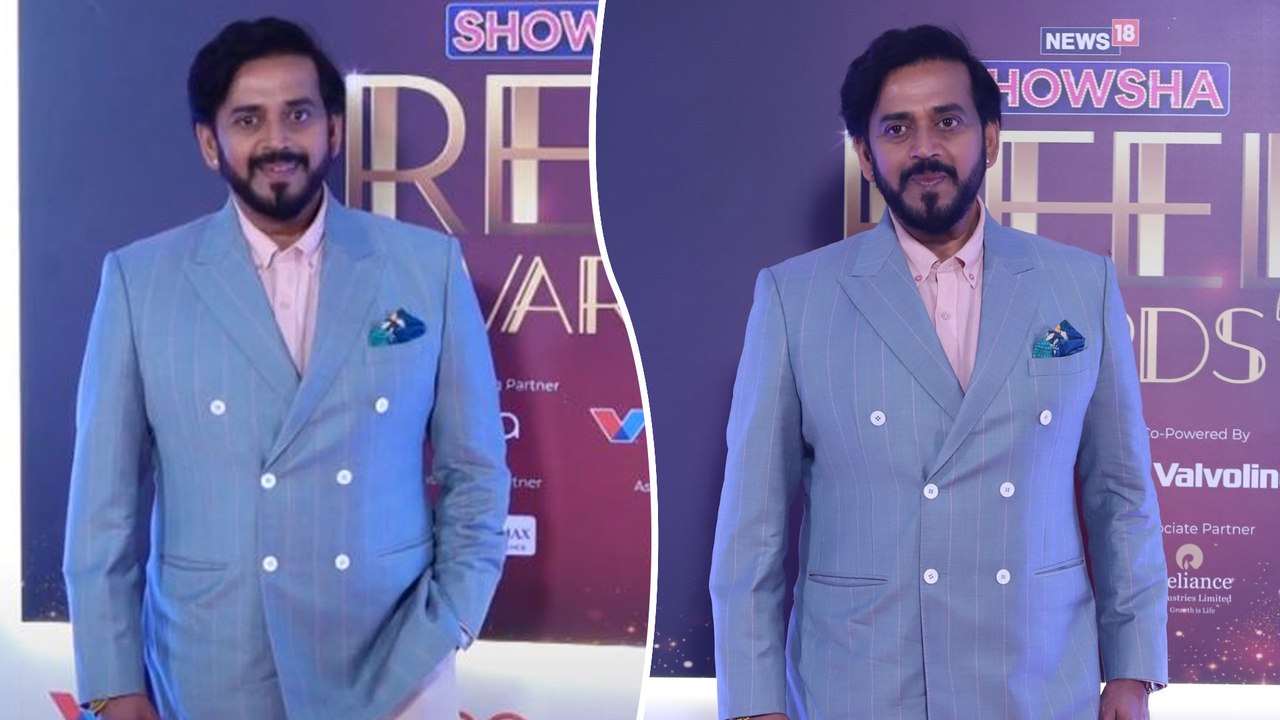भोजपुरी सुपरस्टार व सांसद Ravi Kishan का Showsha Reel Awards में दिखा हैंडसम लुक
