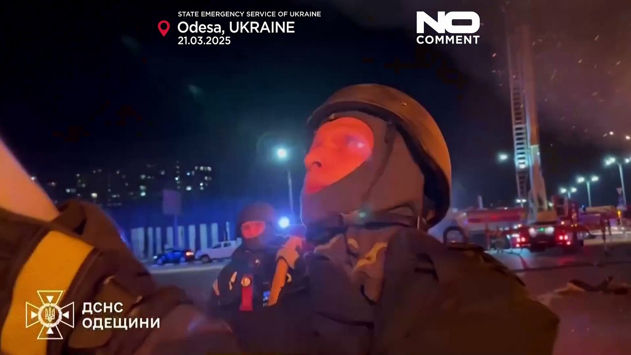 Пожары в Одессе и Запорожье из-за ударов российских беспилотников