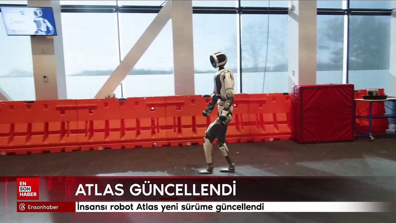 İnsansı robot Atlas yeni sürüme güncellendi
