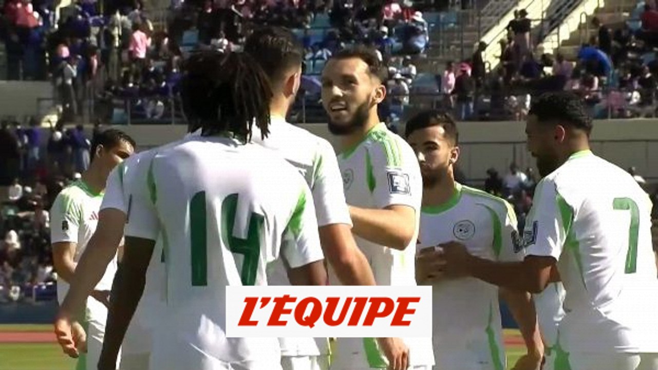 L'ouverture du score de Gouiri - Football - Qualif CM 2026