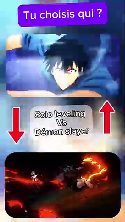 Solo leveling vs demon slayer