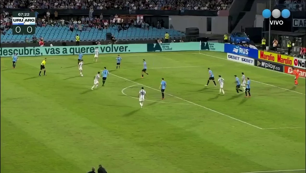 Argentina 1 - 0 Uruguay: el gol de Thiago Almada