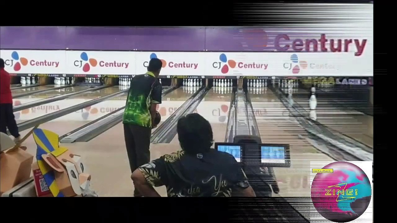 Radical Zing! The asymmetric bowling ball and house shots!