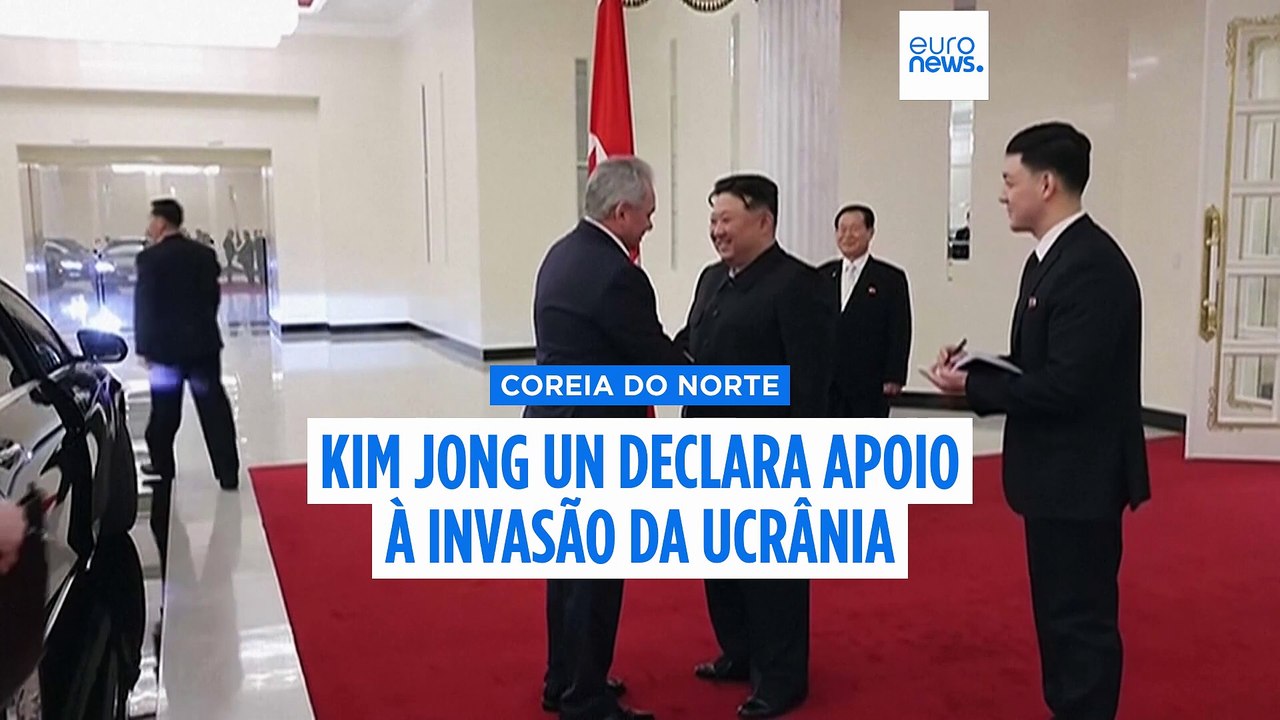 Kim Jong Un declara apoio à invasão da Ucrânia pela Rússia