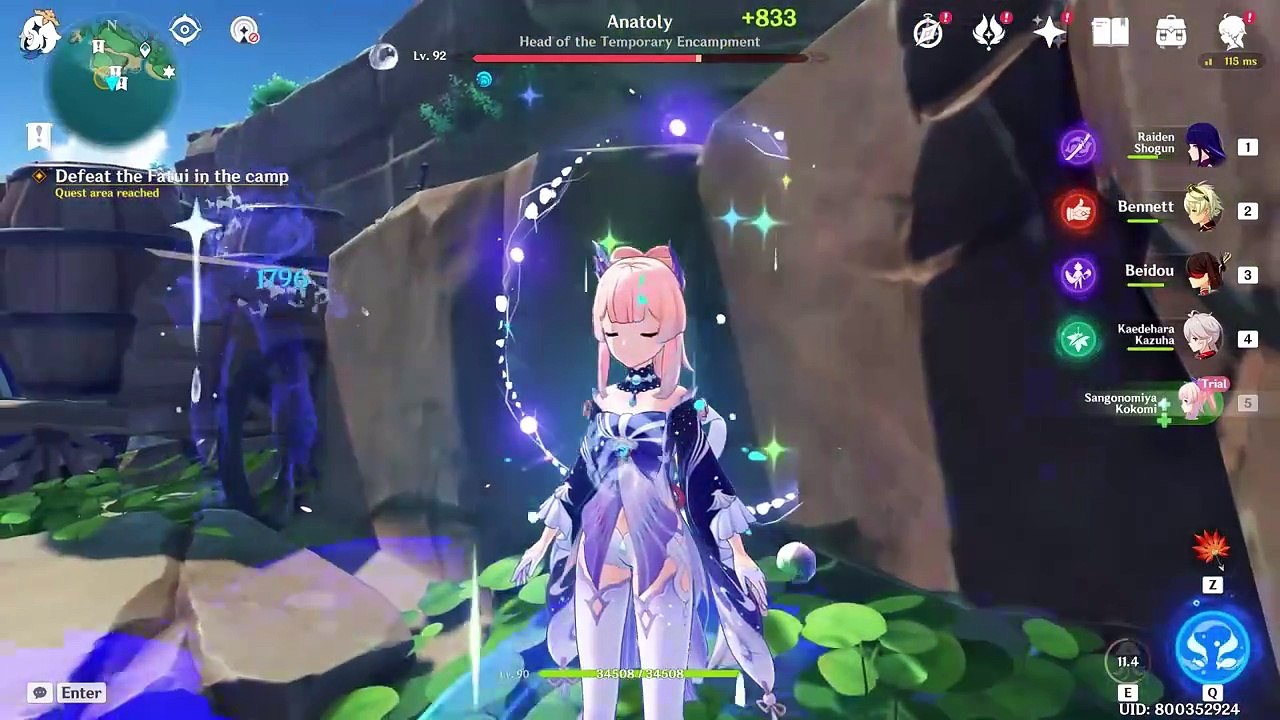 KOKOMI CAN T DIE, so she changes the music instead