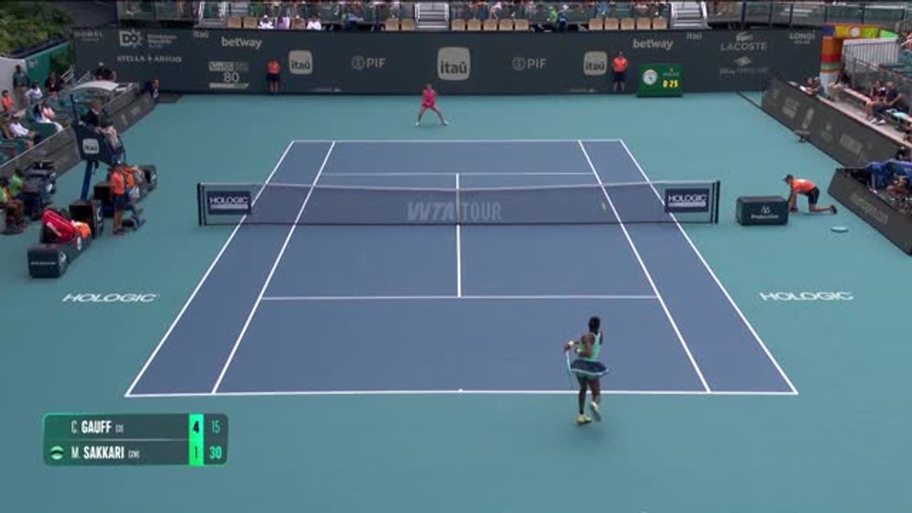 ami - Coco Gauff en huitième de finale