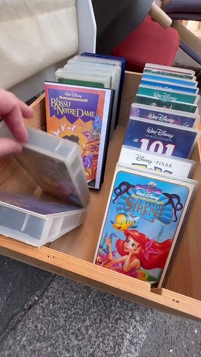 La collection de cassettes (1)