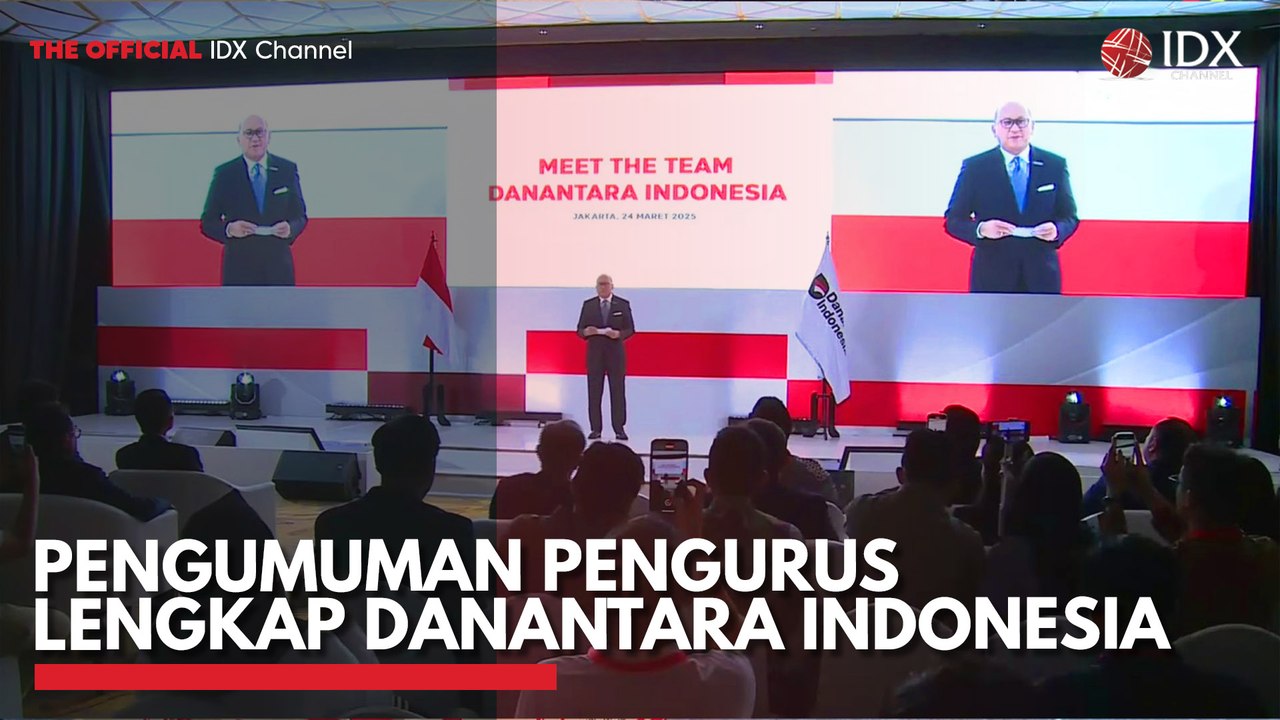 Pengumuman Pengurus Lengkap Danantara Indonesia
