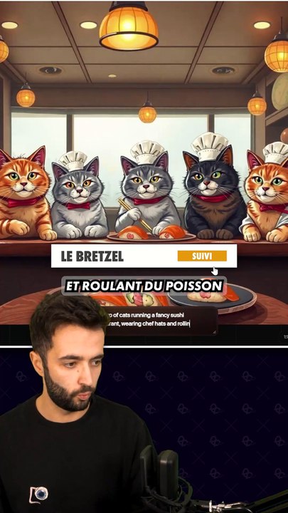 LES CHATS CHEFS SUSHIS ?! 🍣 #krea #kreai #imageia #aiart #artia #aiimage