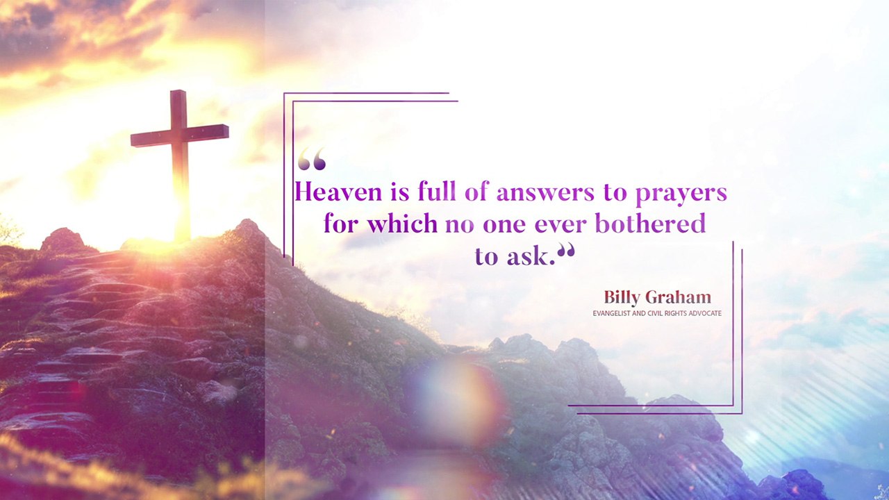Holy Week 2025: Heaven is full of answers