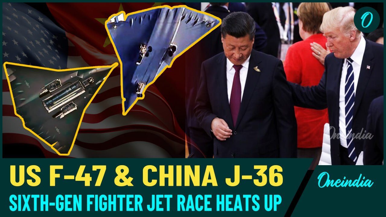 US F-47 Vs China J-36: The Battle for Sixth-Generation Fighter Jet Dominance BEGINS?