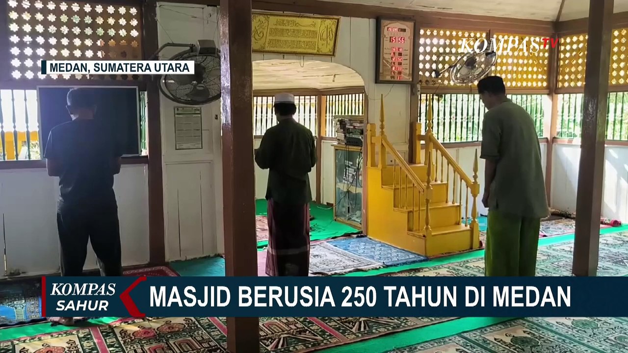 Masjid Ar-Rahman, Masjid Berusia 250 Tahun di Medan yang Menyerupai Rumah Adat Suku Melayu