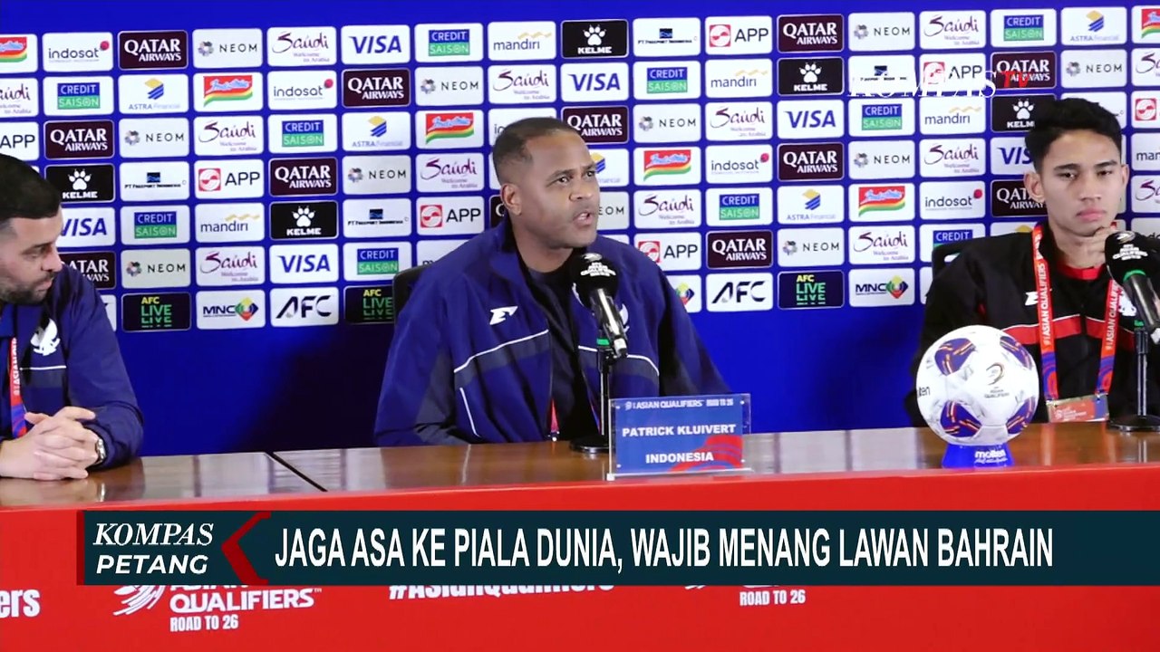 Timnas Indonesia Wajib Menang Lawan Bahrain, Kluivert: Target Memenangkan Setiap Pertandingan