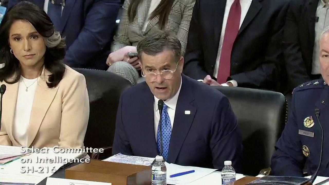 Senate Democrats clash with Trump’s intelligence officials over war plans group chat