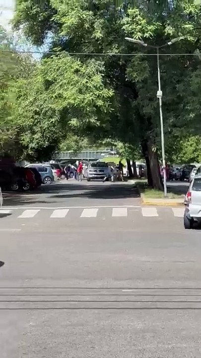 Tiroteo y pánico en el Hospital Gonnet