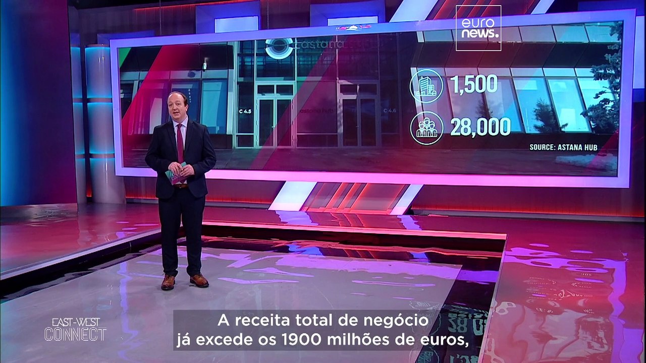 O centro de Astana, no Cazaquistão, impulsiona startups de tecnologia e um boom das exportações