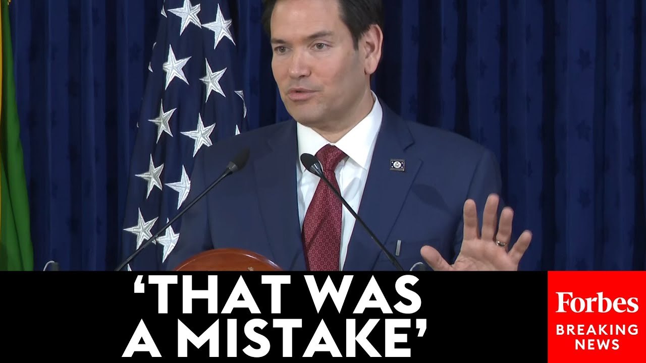 Rubio Issues Public Response To Signal Group Chat Leak Rocking Trump Admin.