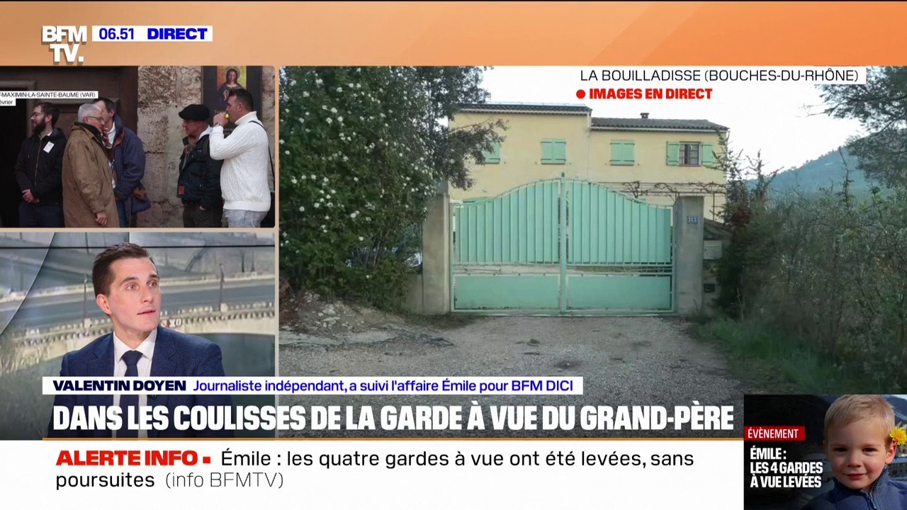 Émile: “Philippe Vedovini a répondu point par point à toutes les questions”, indique ce journaliste qui a suivi la garde à vue du grand-père