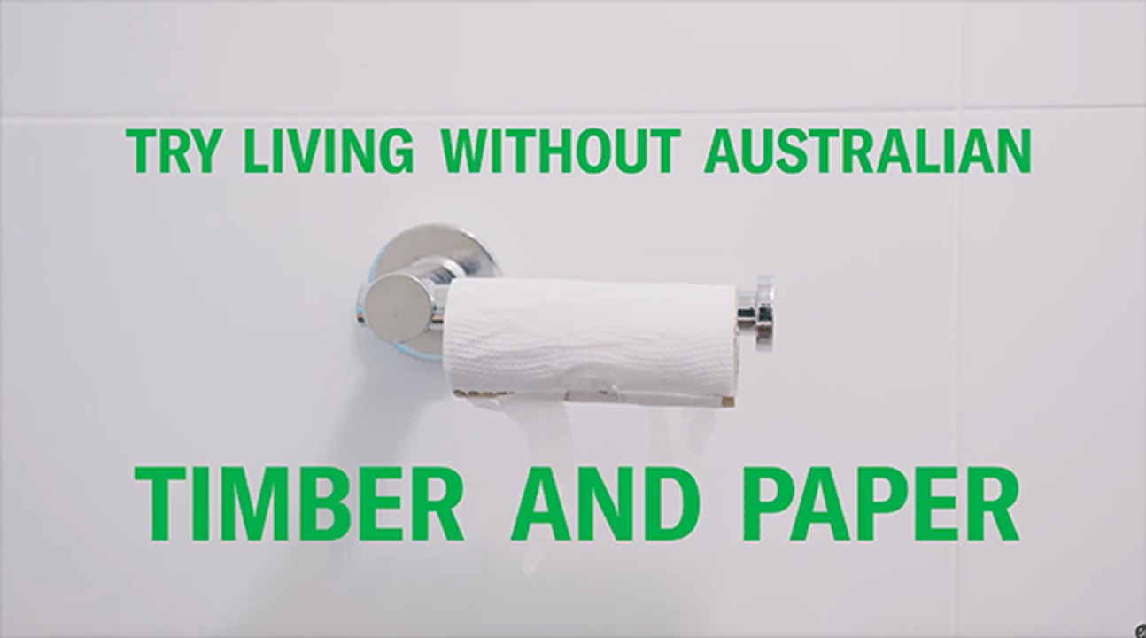 Try living without Australian timber and paper