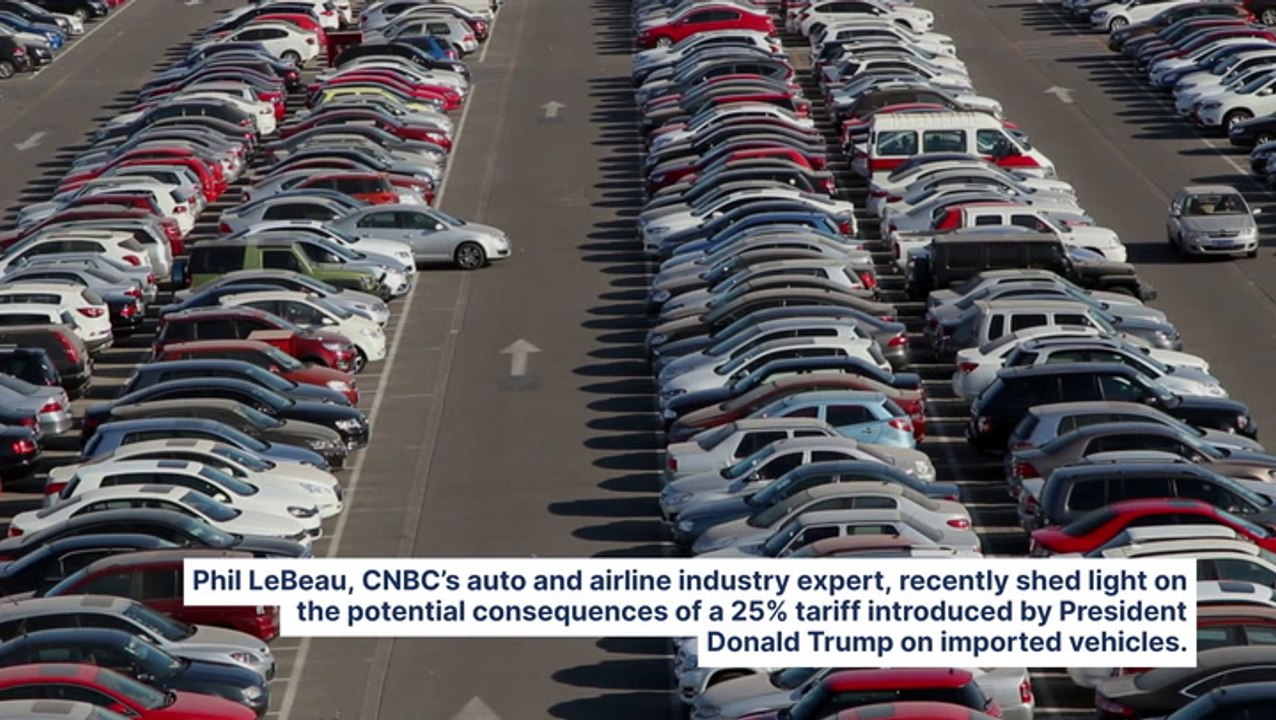 Over 7 Million Vehicles Could Face The Brunt Of Trump's Auto Tariffs: 'This Could Drive...The Auto industry Into Recession'