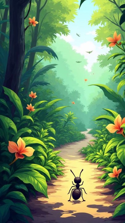 Elefant and ant story in Hindi