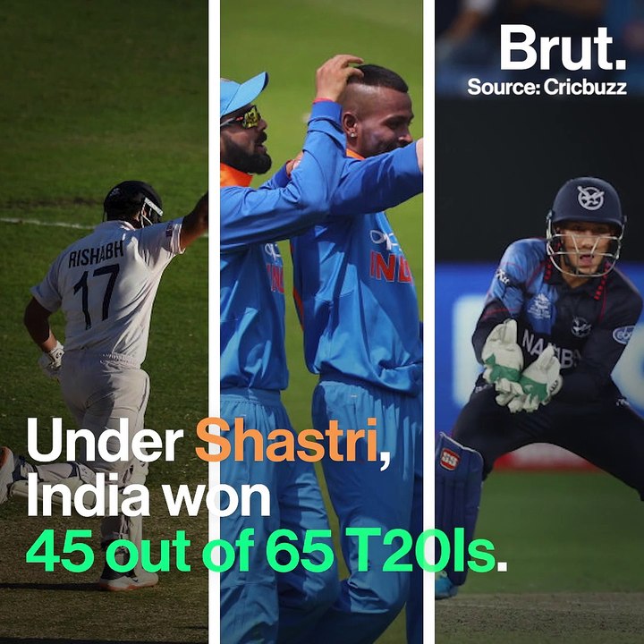 Ravi Shastri Bids Adieu To Team India