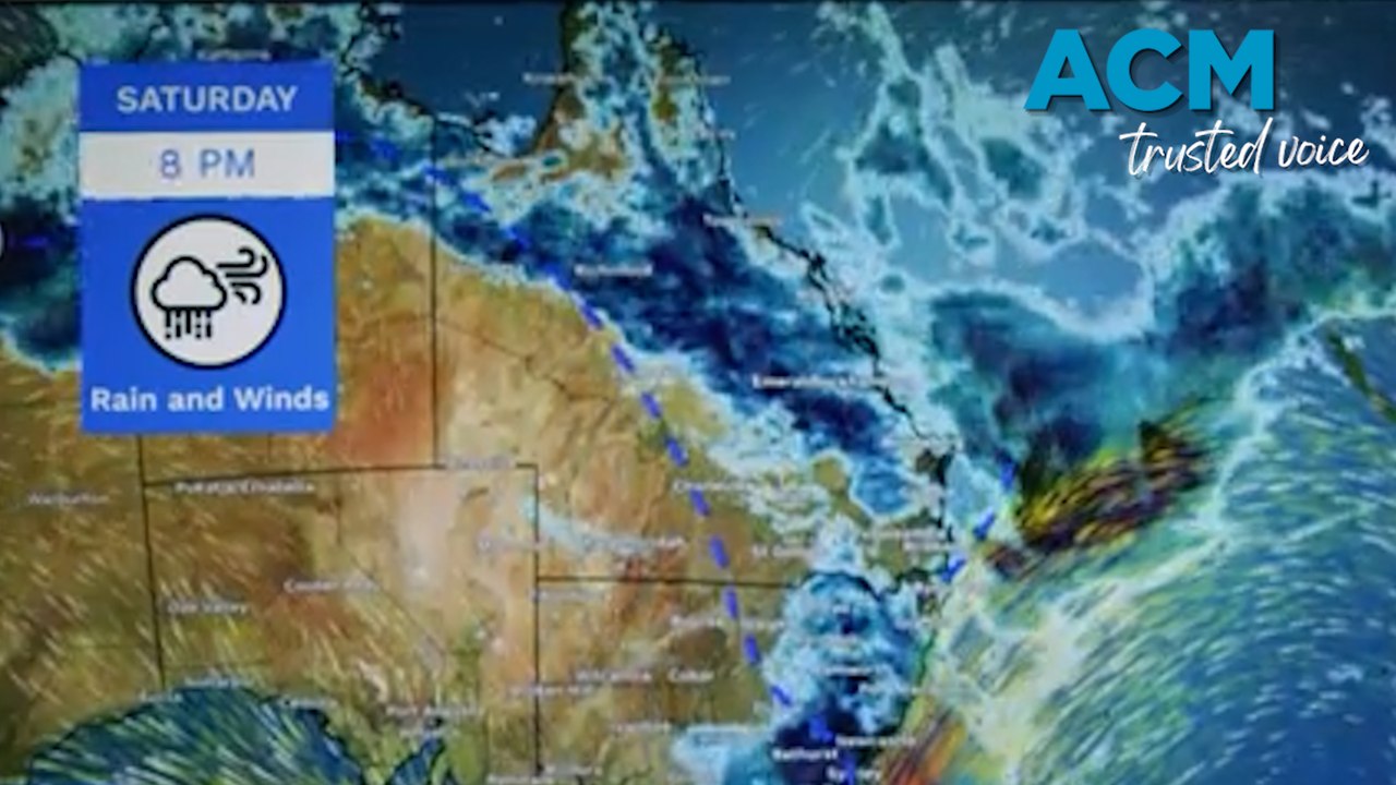 Wet weekend forecast for the east coast