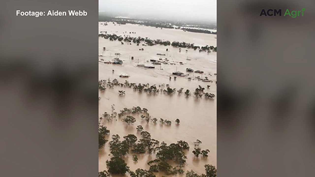 Devastating floods hit Adavale, Queensland