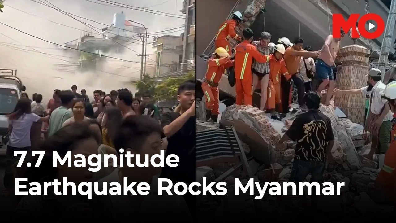7.7 magnitude quake rocks Myanmar, chaos spills into Bangkok