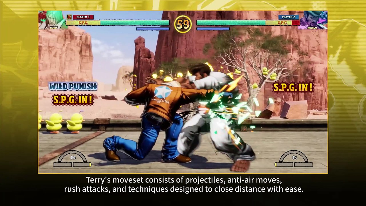 Fatal Fury City of the Wolves - Terry Character Breakdown Trailer