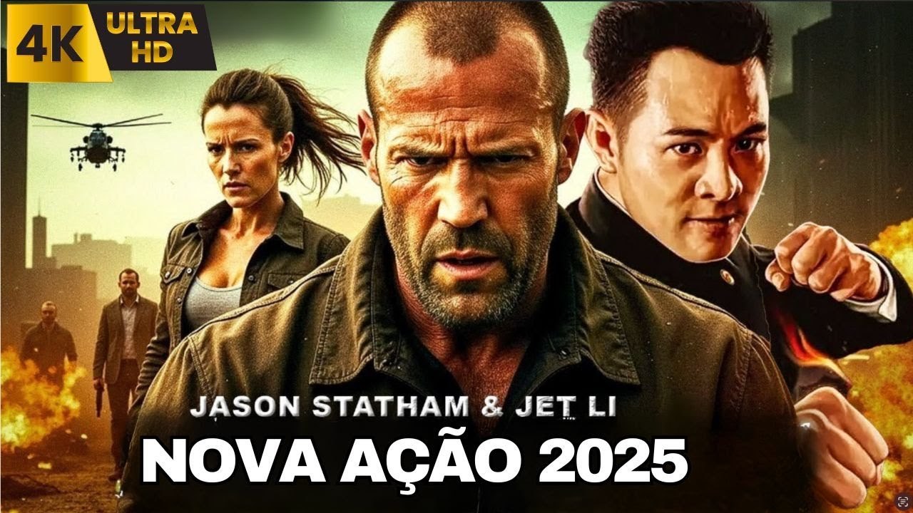 Filme De Ação 2025 - Jason Statham, Jet Li - Filme Completo Dublado MELHOR FILME DE AÇÃO 2025