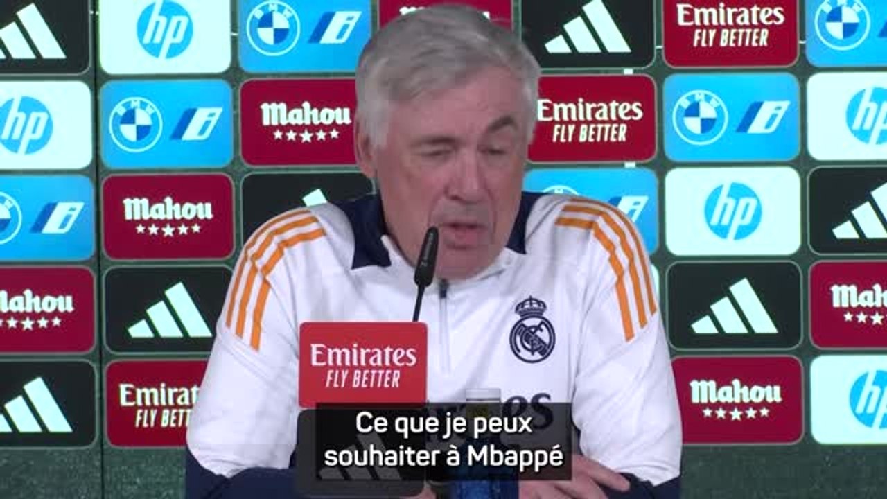 Real Madrid - Ancelotti compare Mbappé à CR7