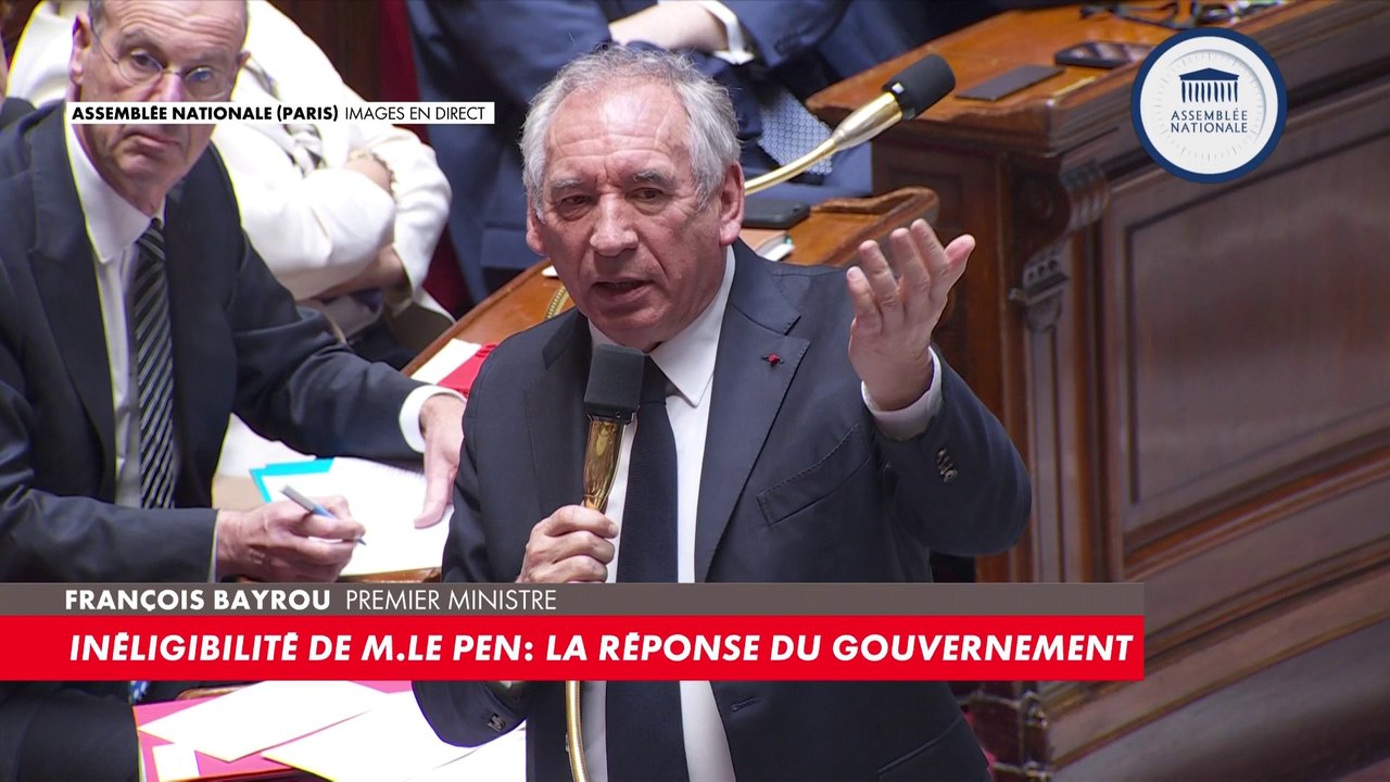 François Bayrou évoque une possible «réflexion» sur la loi sur l'exécution provisoire