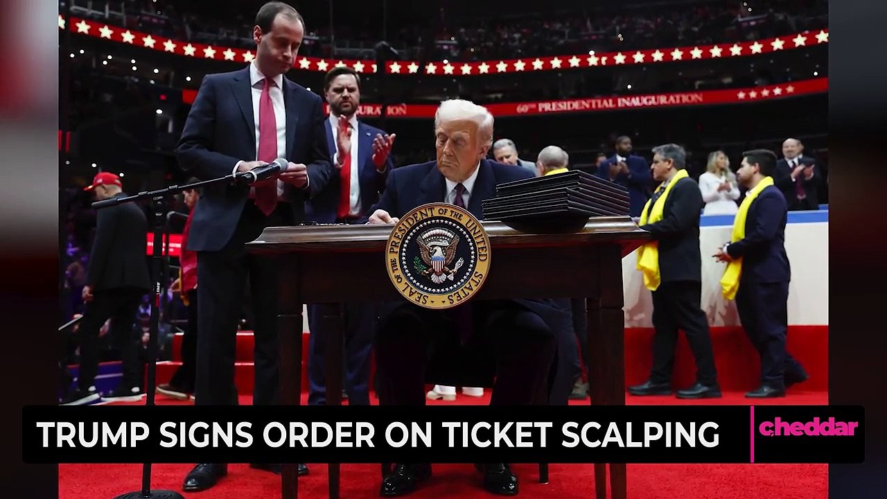 Trump Signs Order on Ticket Scalping