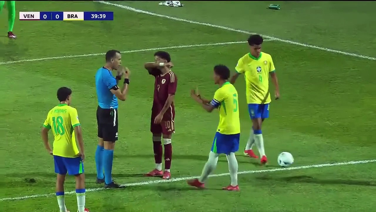 【FULL MATCH】 Venezuela U-17 vs. Brazil U-17 | 2025 CONMEBOL South American U17 Championship