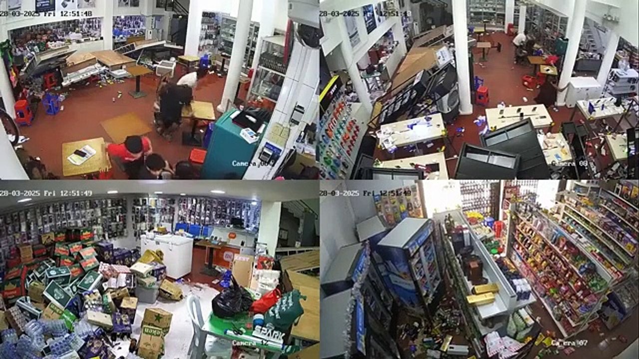 NEW Footage Magnitude 7.7 Earthquake in Myanmar & Thailand 2025