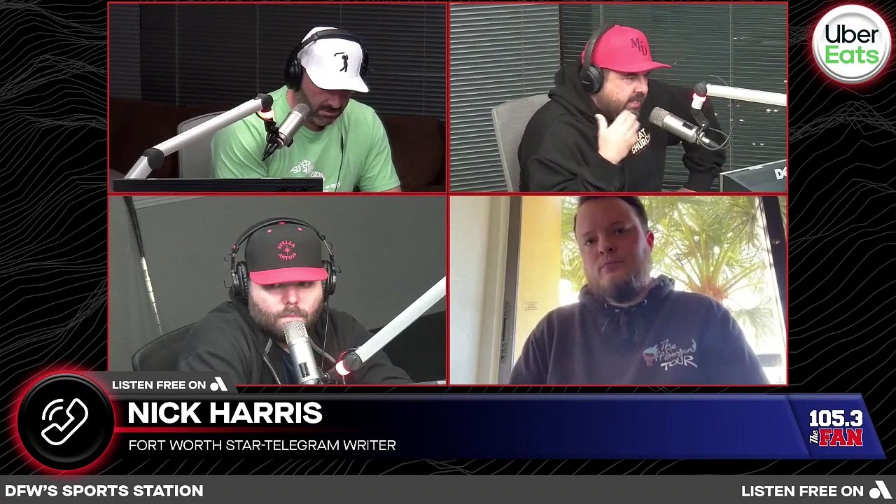 Nick Harris on Parsons' contract talks, Jerry Jones' agent approach & pick #12