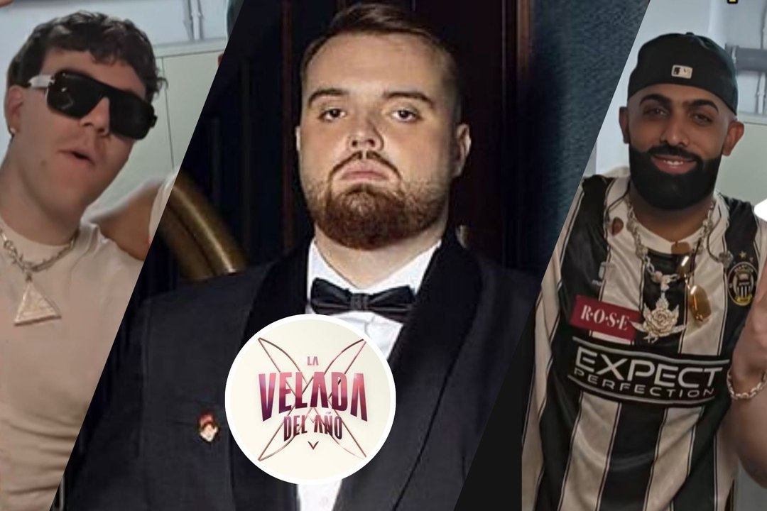 Ibai junto a Quevedo y Eladio Carrión