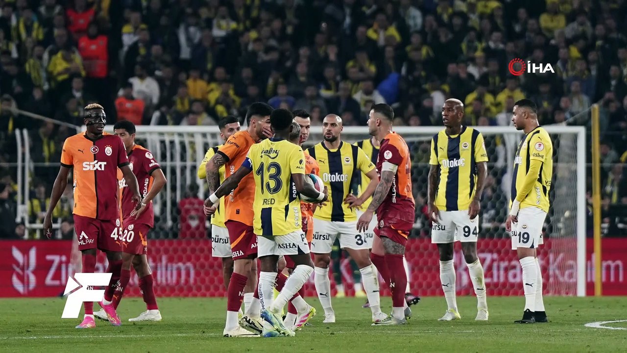 Fenerbahçe - Galatasaray maçı (VİDEO)