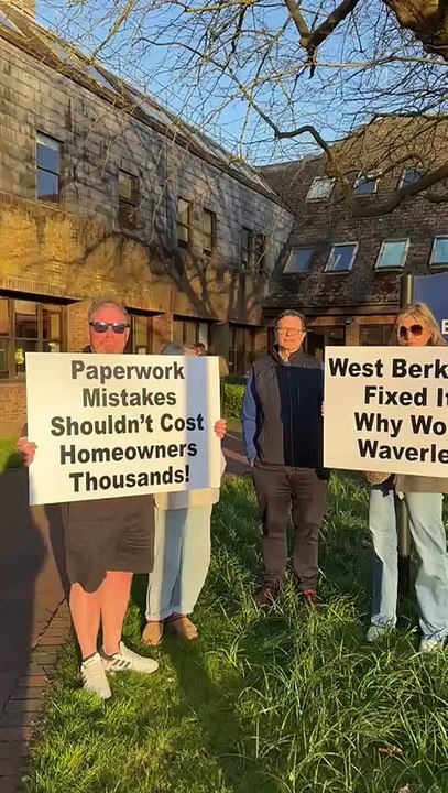 Waverley CIF protest