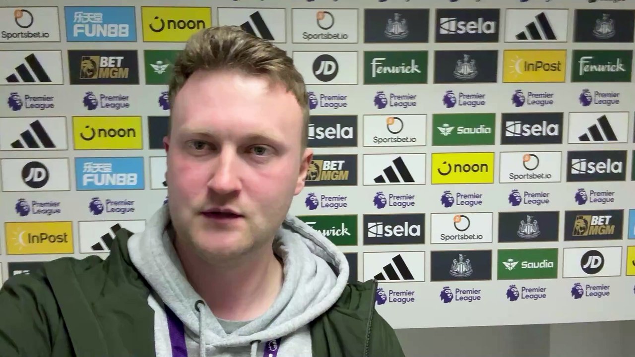 Newcastle United 2-1 Brentford - Jordan Cronin reacts