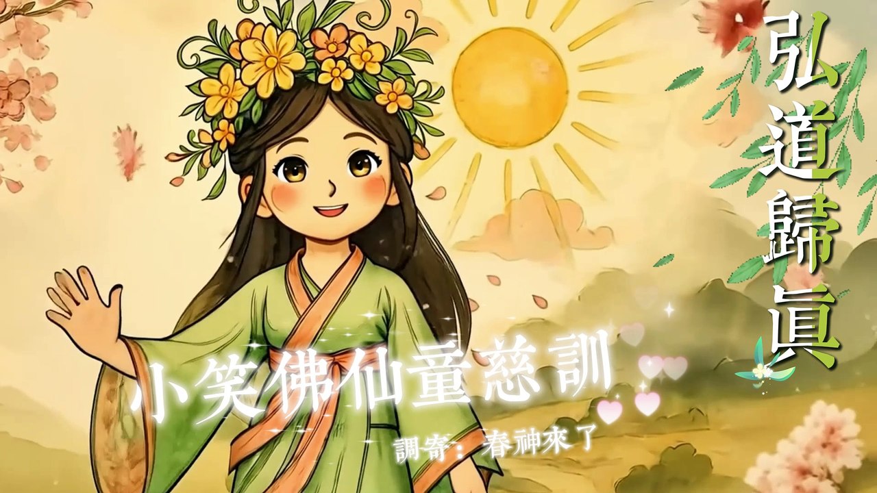 483 小笑佛仙童慈訓　調寄：春神來了　「用清淨智慧帶孩子，才能愛而不抓狂！」——《共緣不共業，不共崩潰》 😆https://open.firstory.me/user/cm6bf8gnk00ap01wn6gyfcy47/episodes