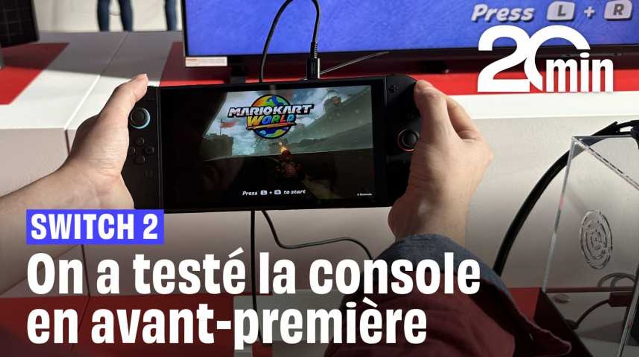 On a testé la Switch 2 en avant-première !