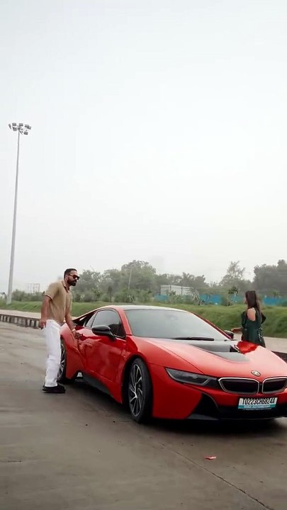 boy and girl car drive